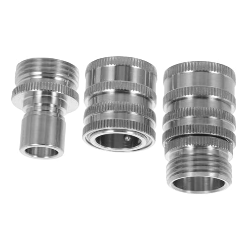 Supvox 2 Paare Hochdruckreiniger Schlauchverbinder GHT Gewinde Schnellkupplung aus Wasserdichter Auslaufsicherer Gartenschlauch Verbinder für Einfache Verbindung und Effektive Supvox 2 Paare Hochdruckreiniger Schlauchverbinder GHT Gewinde Schnellkupplung aus Wasserdichter Auslaufsicherer Gartenschlauch Verbinder für Einfache Verbindung und Effektive von Supvox