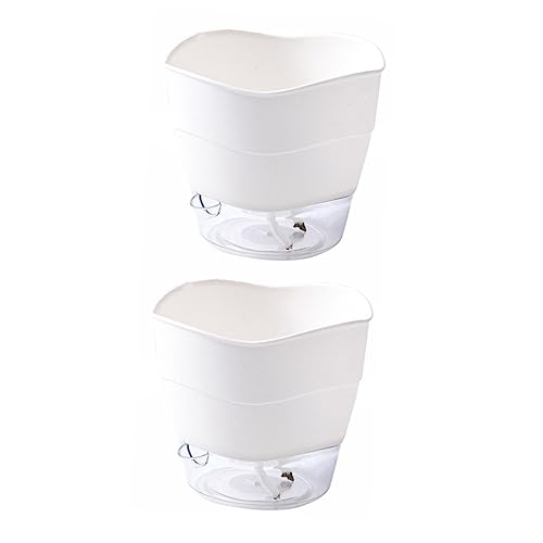 Supvox 2 Stück Automatischer Wasserabsorbierender Blumentopf Runder Pflanztopf Gartenpflanzer Mit Saugfähigem Soaker Wassersparer Blumentöpfe Mini Töpfe Pflanztopf Supvox 2 Stück Automatischer Wasserabsorbierender Blumentopf Runder Pflanztopf Gartenpflanzer Mit Saugfähigem Soaker Wassersparer Blumentöpfe Mini Töpfe Pflanztopf von Supvox