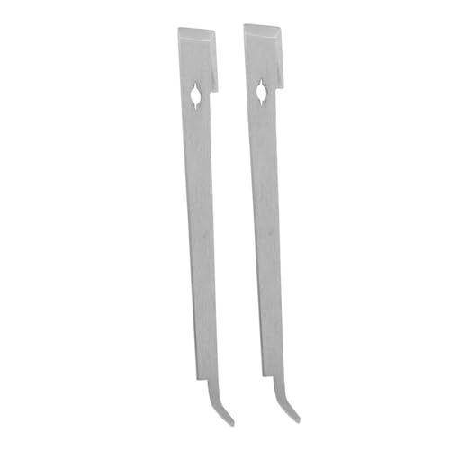 Supvox 2 Stück Edelstahl Beehive Scraper Imker Werkzeug Mehrzweckrahmenheber Bienenzucht Ausrüstung Langlebig Sicher für Schonende Wabenreinigung und Rahmenentnahme von Supvox