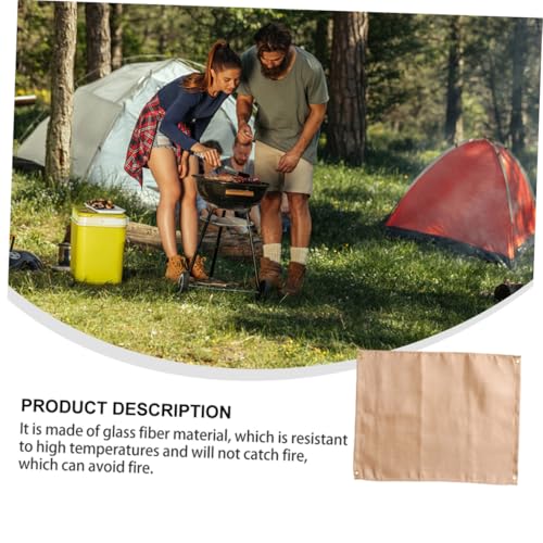 Supvox 2 Stück Feuerfeste Hitzeschutz Unterlage für Camping Grill Feuerstelle Outdoor Picknick Hitzebeständig Wiederverwendbar mit Beidseitigem Schutz Supvox 2 Stück Feuerfeste Hitzeschutz Unterlage für Camping Grill Feuerstelle Outdoor Picknick Hitzebeständig Wiederverwendbar mit Beidseitigem Schutz von Supvox