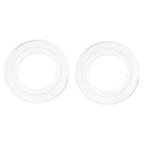 Supvox 2 Stück Gummi Sonnenschirm Lochring Stabile Schirmloch Abdeckung Windfeste Schirmhalterung für Gartentisch und Ampelschirm Transparent Langlebig und Praktisch von Supvox