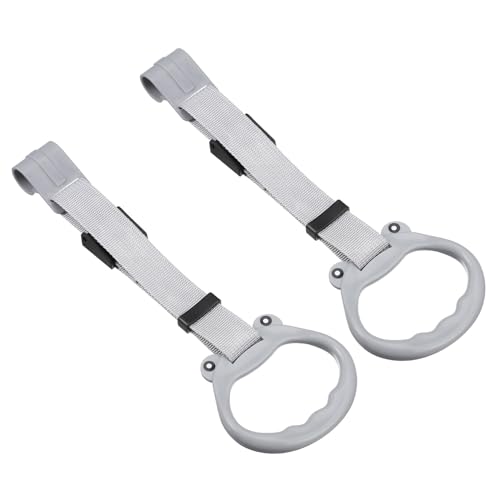 Supvox 2 Stück -Laufstall Aufstellringe für Babybetten Krippe Handzugring erste Lernen stehender Zugring Spielstiftgriffe -Klimmzugringe für den Laufstall Plastik Hellgrau Supvox 2 Stück -Laufstall Aufstellringe für Babybetten Krippe Handzugring erste Lernen stehender Zugring Spielstiftgriffe -Klimmzugringe für den Laufstall Plastik Hellgrau von Supvox