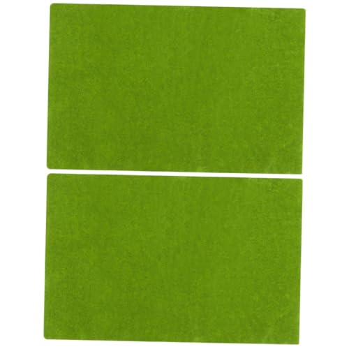 Supvox 2 Stück Modellrasenpapier Modelleisenbahn Landschaft Grasmatte Für Modelleisenbahnen Grasteppich Kunsthandwerk Aus Gras Rasenmatte Für Modelleisenbahnen Modell Rasen Green Supvox 2 Stück Modellrasenpapier Modelleisenbahn Landschaft Grasmatte Für Modelleisenbahnen Grasteppich Kunsthandwerk Aus Gras Rasenmatte Für Modelleisenbahnen Modell Rasen Green von Supvox