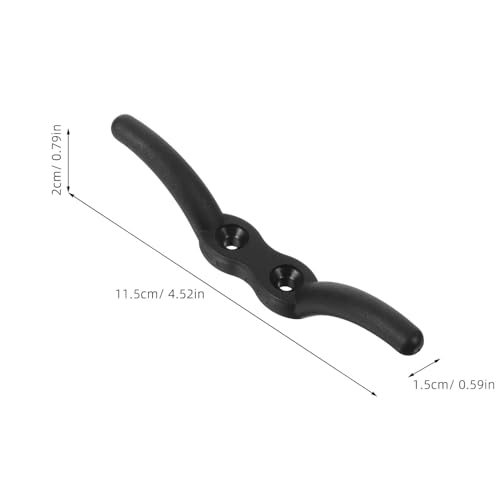 Supvox 2 Stück Nylon Flaggenmast Haken Schwarz Boot Seilhalter Installieren Robuste Klampe Für Jalousien und Fensterrollos Segelboot Zubehör Supvox 2 Stück Nylon Flaggenmast Haken Schwarz Boot Seilhalter Installieren Robuste Klampe Für Jalousien und Fensterrollos Segelboot Zubehör von Supvox