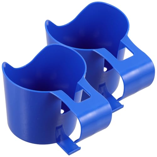 Supvox 2 Stück Poolspeicherbecher Getränkehalter Für Oberirdische Pools Pool-getränkehalter Getränkehalter Am Pool Becherhalter Für Getränke Schwimmbad Gestell Blue Pp von Supvox