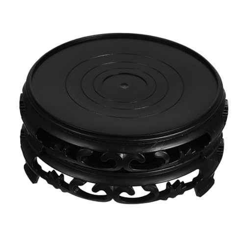 Supvox 2stücke Runder Blumentopf-Tray Kunststoff Erhöhter Stand Für Sukkulenten Und Pflanzen Dekorativer Sockel Für Innenräume Für Wohnzimmer Und von Supvox