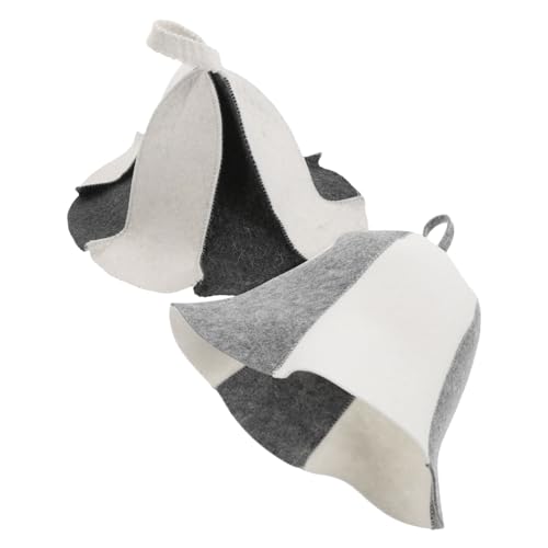 Supvox 2 Stück Saunahut Filz Unisex Wärmend Isolierend Schnell Trocknend Ergonomisch Passend Für Sauna Spa Bad Saunazubehör Haar Schutz Supvox 2 Stück Saunahut Filz Unisex Wärmend Isolierend Schnell Trocknend Ergonomisch Passend Für Sauna Spa Bad Saunazubehör Haar Schutz von Supvox