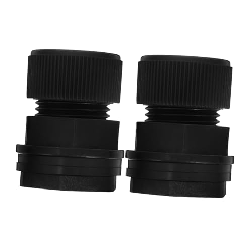 Supvox 2 Stück Tankadapter Set Wasseranschluss für Regentonnen Wasserbehälter Aquarien und Pools Einfache Installation Vielseitig Einsetzbar Kompatibel mit Gartenschlauch von Supvox