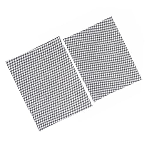 Supvox 2 Stück Teiliges BBQ Grillrost aus Hitzebeständigem Antihaftbeschichtetem Material Wiederverwendbare Grillmatten für Elektro Gasgrill Leicht zu Reinigen für Gemüse und Fleisch Supvox 2 Stück Teiliges BBQ Grillrost aus Hitzebeständigem Antihaftbeschichtetem Material Wiederverwendbare Grillmatten für Elektro Gasgrill Leicht zu Reinigen für Gemüse und Fleisch von Supvox