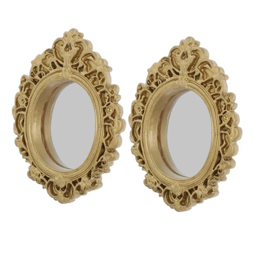 Supvox 2 Stück Teiliges Betta Trainingsspiegel aus Plastikfreiem Fischsicherem Material Schwimmender Spiegel für Aquariumdekoration Lustiges Betta Fischspielzeug Aquarium Ornament für von Supvox