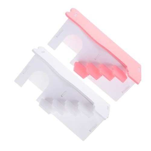 Supvox 2 Stück Teiliges Hamsterhaus aus Stabilem PVC mit Leiter und Versteck Sicher und Langlebig für Mäuse Meerschweinchen und Kleine Nagetiere als Spiel Rückzugsort von Supvox