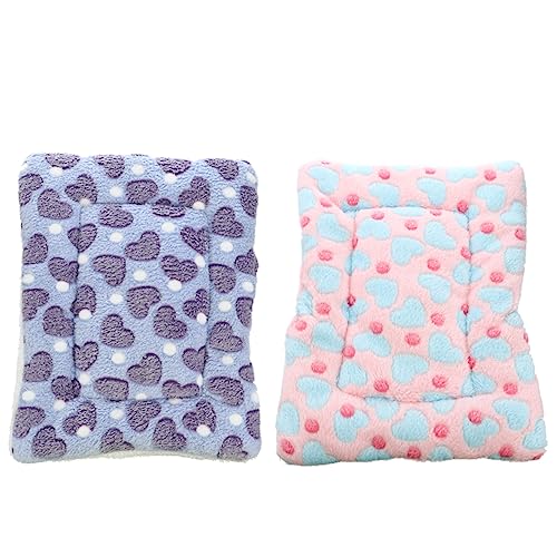 Supvox 2 Stück Teiliges Haustier schlafpad Weiche Warme Decke für Kleine Hunde und Katzen rutschfeste Matte für Käfig Auto Sofa Atmungsaktiv Leicht Tragbar Kuscheliges Zufällige Farbe Supvox 2 Stück Teiliges Haustier schlafpad Weiche Warme Decke für Kleine Hunde und Katzen rutschfeste Matte für Käfig Auto Sofa Atmungsaktiv Leicht Tragbar Kuscheliges Zufällige Farbe von Supvox