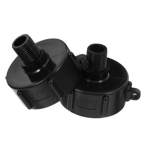 Supvox 2 Stück Teiliges IBC Tank Adapter Grobgewinde Wasseranschluss Ersatzadapter für Gartenschlauch und IBC Container Universeller für Tonnenventile und Bewässerungssysteme Supvox 2 Stück Teiliges IBC Tank Adapter Grobgewinde Wasseranschluss Ersatzadapter für Gartenschlauch und IBC Container Universeller für Tonnenventile und Bewässerungssysteme von Supvox