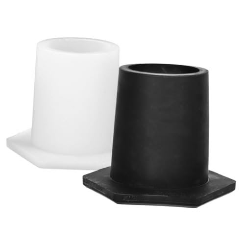 Supvox 2 Stück Teiliges Patio Tisch Sonnenschirm Lochverschluss Langlebiger Regenschirmhalter für Garten Stabilisierend Kratzfest Passend für Outdoor Terrassen und Gartentische von Supvox