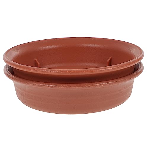 Supvox 2 Stück Teiliges Pflanzuntersetzer Rund Dickem Kunststoff Wasserdichtes Pflanzschale Tablett als Pflanztopf Abtropfschale für Drinnen und Draußen Geeignet für Verschiedene Supvox 2 Stück Teiliges Pflanzuntersetzer Rund Dickem Kunststoff Wasserdichtes Pflanzschale Tablett als Pflanztopf Abtropfschale für Drinnen und Draußen Geeignet für Verschiedene von Supvox
