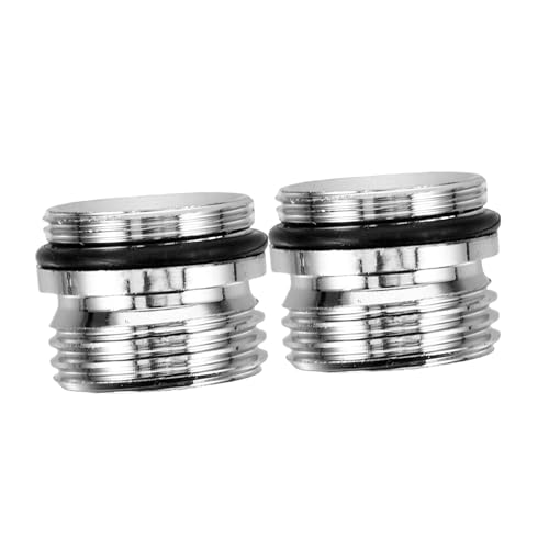 Supvox 2 Stück Teiliges Wasserhahnadapter aus Robustem Kupfer Präzise Gewinde für Dichte Verbindung Passend für Spülbecken Wasserfilter Sprühgeräte und Gartenschläuche Zuverlässiger Supvox 2 Stück Teiliges Wasserhahnadapter aus Robustem Kupfer Präzise Gewinde für Dichte Verbindung Passend für Spülbecken Wasserfilter Sprühgeräte und Gartenschläuche Zuverlässiger von Supvox