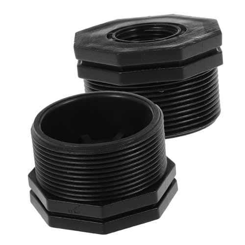 Supvox 2 Stück Wasserbehälter Verbinder Gewindeadapter Innen Außengewinde Regenfass Anschluss für Garten Teich Aquarium Supvox 2 Stück Wasserbehälter Verbinder Gewindeadapter Innen Außengewinde Regenfass Anschluss für Garten Teich Aquarium von Supvox