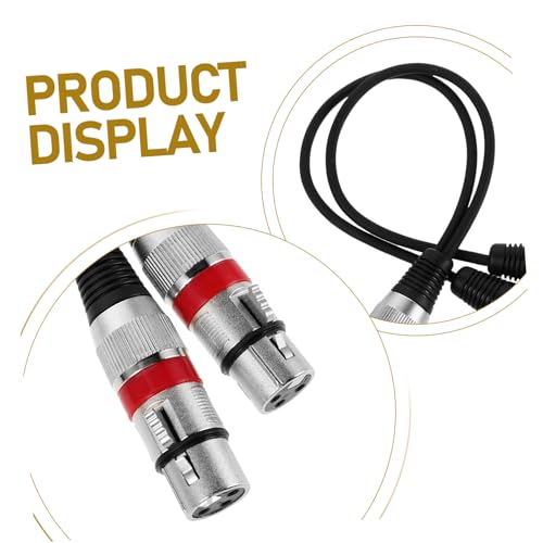 Supvox 2 Stück Xlr Audio Splitter Kabel Symmetrischer Stereo Y Verteiler mit Stabilem Xlr Stecker Dualer Mikrofon Adapter für Pc Headset Professionelle Audiogeräte Studio und Supvox 2 Stück Xlr Audio Splitter Kabel Symmetrischer Stereo Y Verteiler mit Stabilem Xlr Stecker Dualer Mikrofon Adapter für Pc Headset Professionelle Audiogeräte Studio und von Supvox