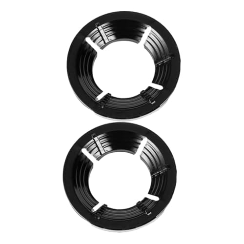 Supvox 2 Stücke Universeller Windschutz Ring für Gasherd Rutschfester Wok Halter Energiesparender Topfständer Unterstützung für Braten von Supvox