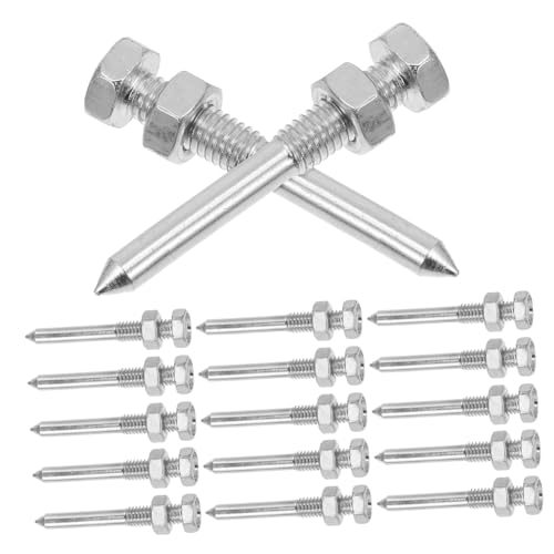 Supvox 20 Stück Teiliges Rasenlüfter Schuhe Metallspikes Robust rutschfest Bodenbelüftungsschuh für Gartenrasen Vielseitig Einsetzbar und Langlebig Supvox 20 Stück Teiliges Rasenlüfter Schuhe Metallspikes Robust rutschfest Bodenbelüftungsschuh für Gartenrasen Vielseitig Einsetzbar und Langlebig von Supvox