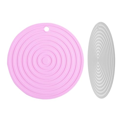 Supvox 2stücke Thekenmattenschutz Aus Gummi Runde Topf Und Pfannenschutz Küchen-topfunterlagen rutschfeste Heißer Pads Esstisch-schutzunterlage Isolierte Geschirr-unterlage Für Supvox 2stücke Thekenmattenschutz Aus Gummi Runde Topf Und Pfannenschutz Küchen-topfunterlagen rutschfeste Heißer Pads Esstisch-schutzunterlage Isolierte Geschirr-unterlage Für von Supvox