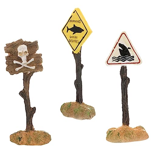 Supvox 3 Stück Teiliges Aquarium Resin Warnschild Verschleiß Tauchbeständig Dekoratives Landschaftsornament für Fischbecken Sicher für Fische Vielseitig Einsetzbar als Supvox 3 Stück Teiliges Aquarium Resin Warnschild Verschleiß Tauchbeständig Dekoratives Landschaftsornament für Fischbecken Sicher für Fische Vielseitig Einsetzbar als von Supvox