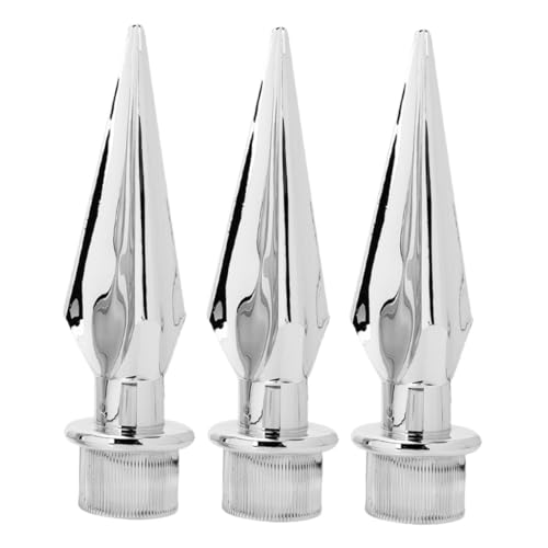 Supvox 3 Stück Teiliges Flaggenmast Spitze aus Kunststoff Silberfarbene Flaggenstangen Dekoration für Versammlungsraum und Veranstaltungsraum Langlebiger Fahnenmast Ersatz Vielseitiger Supvox 3 Stück Teiliges Flaggenmast Spitze aus Kunststoff Silberfarbene Flaggenstangen Dekoration für Versammlungsraum und Veranstaltungsraum Langlebiger Fahnenmast Ersatz Vielseitiger von Supvox