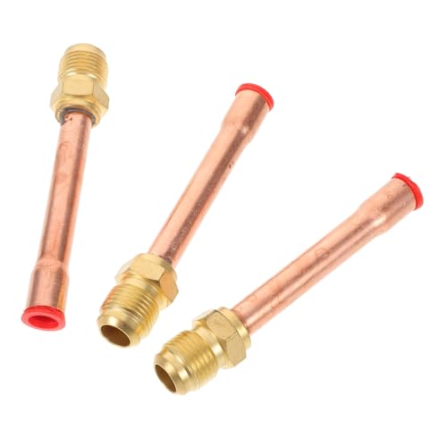 Supvox 3 Stück Teiliges Flare Connector Verlängerter Hochdruckbeständiger Ventilanschluss für Klimaanlagen Gewinderohr und Rohrkegelverbinder Kompatibel mit Verschiedenen Systemen Robuste Supvox 3 Stück Teiliges Flare Connector Verlängerter Hochdruckbeständiger Ventilanschluss für Klimaanlagen Gewinderohr und Rohrkegelverbinder Kompatibel mit Verschiedenen Systemen Robuste von Supvox