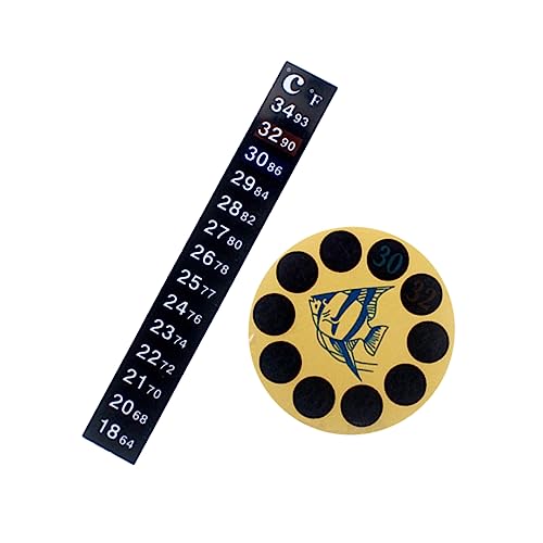 Supvox 3 Stücke Aquarium Thermometer Selbstklebende Temperaturmesser für Fischbecken Tragbares Wasserthermometer für Aquarien Praktische Fischtank Zubehör für Zuhause und Geschäfte Supvox 3 Stücke Aquarium Thermometer Selbstklebende Temperaturmesser für Fischbecken Tragbares Wasserthermometer für Aquarien Praktische Fischtank Zubehör für Zuhause und Geschäfte von Supvox