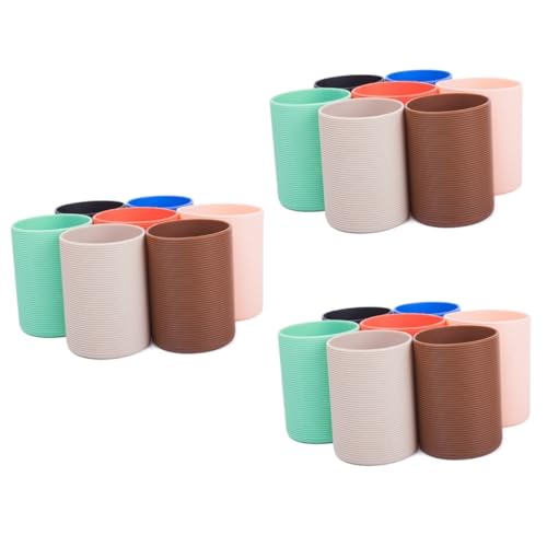 Supvox 3St Silikonschutzhülle wanderausrüstung Camping-zubehör Partyzubehör Schutzhülle aus Glas Silikonbecherhülle Flaschenschutzhülle Supvox 3St Silikonschutzhülle wanderausrüstung Camping-zubehör Partyzubehör Schutzhülle aus Glas Silikonbecherhülle Flaschenschutzhülle von Supvox