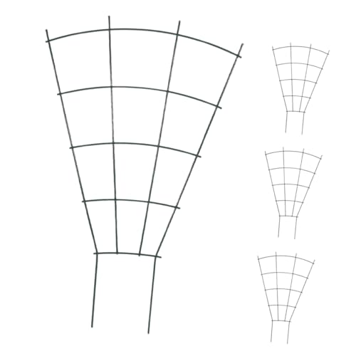 Supvox 4 Stück Metall-gartenspalier Für Kletterpflanzen, Pflanzenstützrahmen, Gestell Für Weinreben, Blumen, Obst Und Gemüse, Für Den Außen- Und Innenbereich Supvox 4 Stück Metall-gartenspalier Für Kletterpflanzen, Pflanzenstützrahmen, Gestell Für Weinreben, Blumen, Obst Und Gemüse, Für Den Außen- Und Innenbereich von Supvox