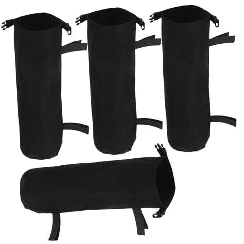 Supvox 4 Stück Teiliges Sandsäcke für Pavillonbeine Robuste Outdoor Gewichtsbeutel zur Zeltstabilisierung Wetterfeste Sandbeutel für Terrassenschirm und Werbung Langlebige Fixiergewichte von Supvox