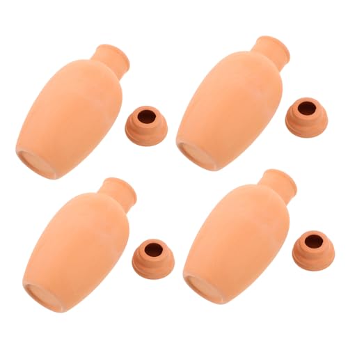 Supvox 4 Stück Terrakotta Bewässerungsgeräte Set Automatisches Bewässerungssystem für und Außenpflanzen für Kleine Töpfe und Enge Räume Natürliche Wasserregulierung für Gesundes Supvox 4 Stück Terrakotta Bewässerungsgeräte Set Automatisches Bewässerungssystem für und Außenpflanzen für Kleine Töpfe und Enge Räume Natürliche Wasserregulierung für Gesundes von Supvox