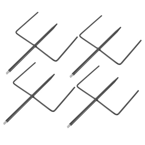Supvox 4 Stück Vogelhäuschen Erdspieß Robuste Gartenstecker für Futterstationen Laternen und Deko Wiederverwendbare Haken für Outdoor und Hochzeiten Supvox 4 Stück Vogelhäuschen Erdspieß Robuste Gartenstecker für Futterstationen Laternen und Deko Wiederverwendbare Haken für Outdoor und Hochzeiten von Supvox