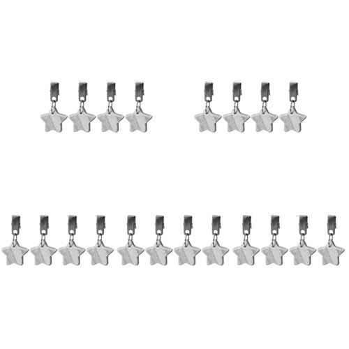 Supvox 5 Sätze Tischdecke Tischklammern Hochzeitstischdeko Tischabdeckung Tischwäsche Tischclips Wiederverwendbarer Tischtuchanhänger Outdoor-versorgung Rostfreier Stahl 4 Stück * 5 von Supvox