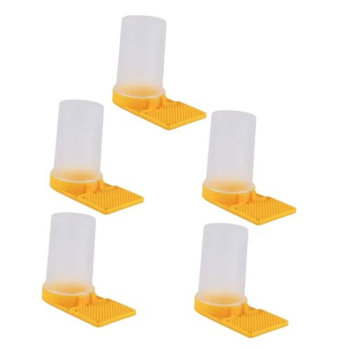 Supvox 5 Stück Teiliges Bienen Trinkbecher Bieneneingang Wasserfütterer Bienenzucht Imker Werkzeug Installieren Tragbar Kompatibel mit Allen Bienenstocktypen Supvox 5 Stück Teiliges Bienen Trinkbecher Bieneneingang Wasserfütterer Bienenzucht Imker Werkzeug Installieren Tragbar Kompatibel mit Allen Bienenstocktypen von Supvox