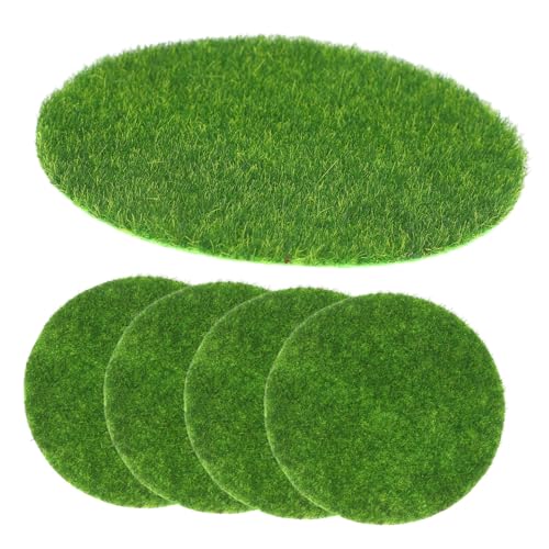 Supvox 5 Stück Teiliges Künstliches Moos für Bastelarbeiten Realistisches Rund Miniaturgras für Mikrolandschaften und Garten Dekoration für DIY Projekte und Kreative Gestaltung Supvox 5 Stück Teiliges Künstliches Moos für Bastelarbeiten Realistisches Rund Miniaturgras für Mikrolandschaften und Garten Dekoration für DIY Projekte und Kreative Gestaltung von Supvox