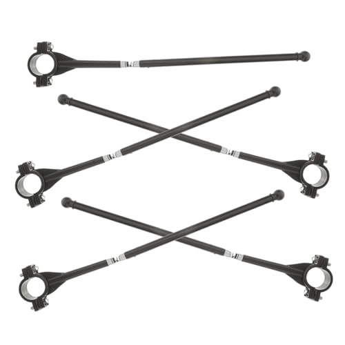 Supvox 5 Stück Teiliges Set Fahrradhorn Flaggenhalterung Verstellbarer Fahnenmast für Sichere Am Robuste Konstruktion für Langfristige Nutzung und Reduzierte von Supvox