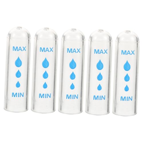 Supvox 5 Stück Teiliges Wasserstandsanzeiger Ersatzkappen für Blumentopf Wasserstandsanzeige Transparente Wasserstandsmesskappen als Feuchtigkeitsanzeiger Installieren Geeignet für von Supvox