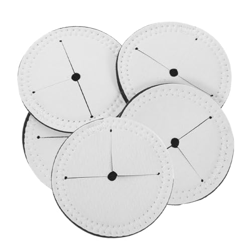 Supvox 5 Stück Teiliges Weißer Weinglas Isolierhülsen DIY Sublimationsbezüge für Runde Bodentassen für Partys und Gesellige Zusammenkünfte Supvox 5 Stück Teiliges Weißer Weinglas Isolierhülsen DIY Sublimationsbezüge für Runde Bodentassen für Partys und Gesellige Zusammenkünfte von Supvox