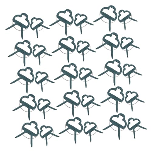 Supvox 50 Stück Pflanzenclips Kunststoff Tomatenklammern Stabile Stützklemmen für Kletterpflanzen Gemüse Rankhilfen Wiederverwendbar Für Garten Gemüse Obst Weinreben Supvox 50 Stück Pflanzenclips Kunststoff Tomatenklammern Stabile Stützklemmen für Kletterpflanzen Gemüse Rankhilfen Wiederverwendbar Für Garten Gemüse Obst Weinreben von Supvox