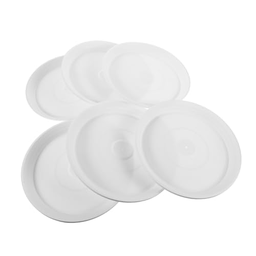 Supvox 6 Stück Blumentopf Tablett Pflanzen Untersetzer Rund Pflanzentablett Topfpflanzentabletts Blumentopf Tablett Untersetzer Für Blumentöpfe Zimmerpflanzentablett Wasserfänger von Supvox