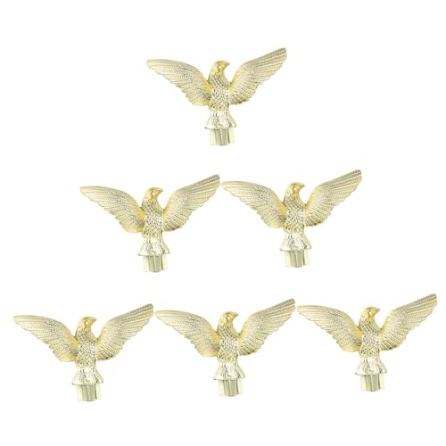 Supvox 6 Stück Teiliges Goldener Adler-flaggenmast-Topper Wetterfeste Gartenflaggenhalter Uv-beständig Korrosionsfest Schräg Einsteckbar für Stabilen Halt Vielseitig Kompatibel mit Supvox 6 Stück Teiliges Goldener Adler-flaggenmast-Topper Wetterfeste Gartenflaggenhalter Uv-beständig Korrosionsfest Schräg Einsteckbar für Stabilen Halt Vielseitig Kompatibel mit von Supvox
