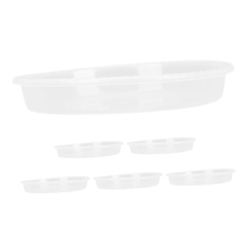 Supvox 6 Stück Teiliges Transparenter Pflanzuntersetzer Rund aus Kunststoff Wasserauffangend Passend für Blumentöpfe für Innen Außenbereich Schützend für Boden und Möbel Supvox 6 Stück Teiliges Transparenter Pflanzuntersetzer Rund aus Kunststoff Wasserauffangend Passend für Blumentöpfe für Innen Außenbereich Schützend für Boden und Möbel von Supvox