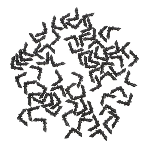 Supvox 70 Stück Kapillar Winkelstück Zubehör Gebogene Gartenbewässerungs Winkelstücke Tropfbewässerungsanschlüsse Bewässerungszubehör Fitting Bewässerungstropfer Anschlüsse von Supvox