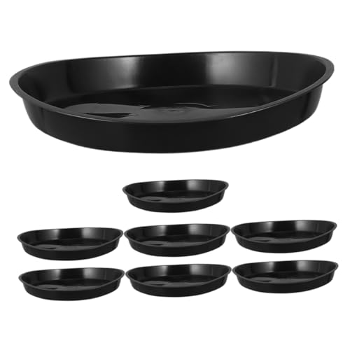 Supvox 8 Stück Blumentopf Untersetzer Pflanzen Blumentopf Untersetzer Blumentöpfe Tablett Pflanztablett Für Den Innenbereich Kunststoff Rund Wasserschale Pflanzgefäß von Supvox