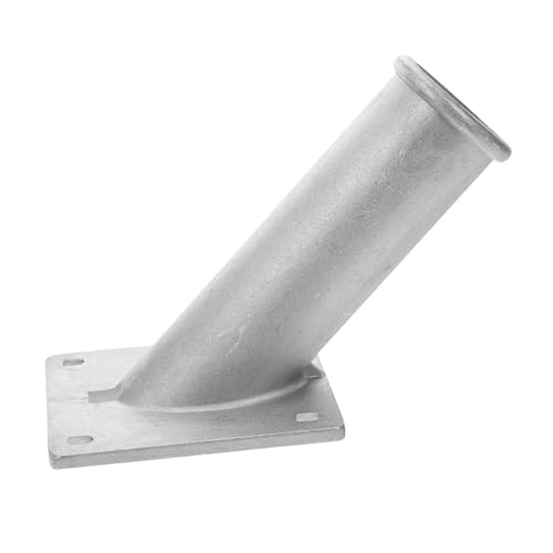 Supvox Aluminium Fahnenmast Halter Flaggenhalter Metallhalterung Wetterfest Stabiler Outdoor Sockel Supvox Aluminium Fahnenmast Halter Flaggenhalter Metallhalterung Wetterfest Stabiler Outdoor Sockel von Supvox