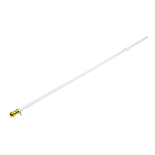 Supvox Aluminiumlegierung Fahnenmast Teiliger Verstellbarer Flaggenständer mit Rotation für Outdoor Anwendungen Windfest und Einfach zu Lagern Supvox Aluminiumlegierung Fahnenmast Teiliger Verstellbarer Flaggenständer mit Rotation für Outdoor Anwendungen Windfest und Einfach zu Lagern von Supvox
