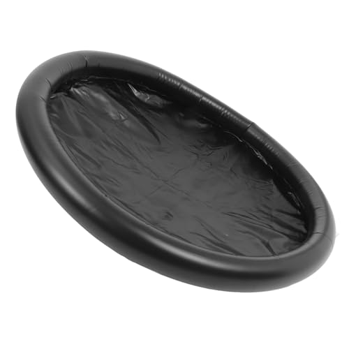 Supvox Aufblasbarer Faltbarer PVC Badewannen Deckel zur Wärmespeicherung Tragbar Robust und Langlebig für Warmbad und Kältetherapie zu Hause von Supvox