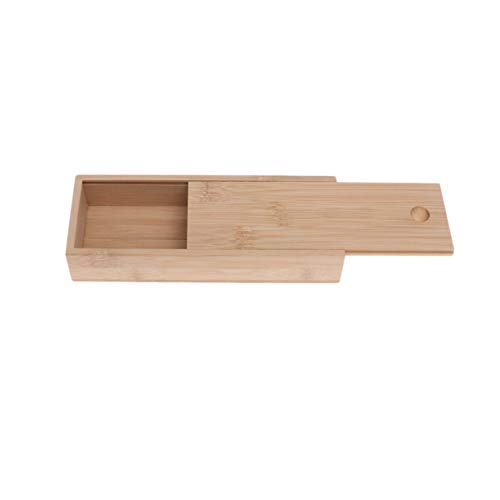 Supvox Bleistiftbox aus Holz Pinselbox aus Holz mit Schiebedeckel für Bastelwerkzeug und Pinselaufbewahrung -7 4 x 2 8 x 1 2 Zoll rechteckig Supvox Bleistiftbox aus Holz Pinselbox aus Holz mit Schiebedeckel für Bastelwerkzeug und Pinselaufbewahrung -7 4 x 2 8 x 1 2 Zoll rechteckig von Supvox